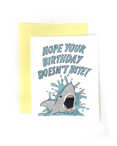 Greeting Card - Shark Birthday