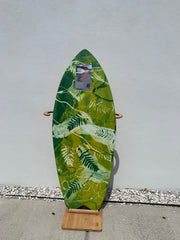 Exile - Blairacuda Double Carbon Fiber Epoxy - Green with Green Plant Art - Large
