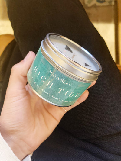 High Tide Shark Tooth Candle