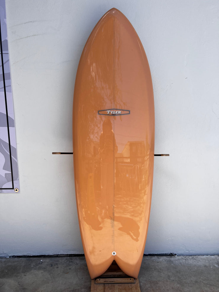 5'8 Deuce Fish - Salmon Buff