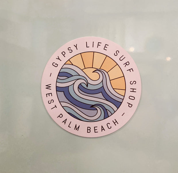 Gypsy Life OG Logo Magnet - Orange and Blue