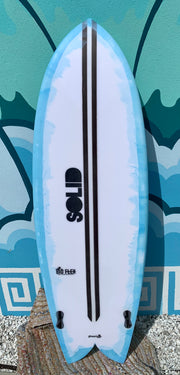 5'6 Throwback - Light Blue