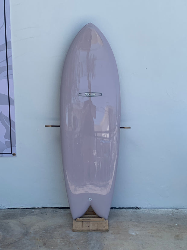 5'8 Deuce Fish - Purple/Chalk Pink