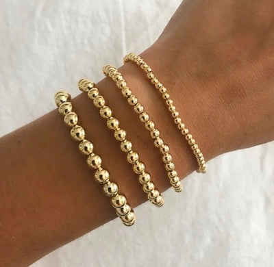 Gypsy Gold Pearl Bracelet