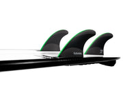JJF Medium Techflex Thruster - Black/Neon Green