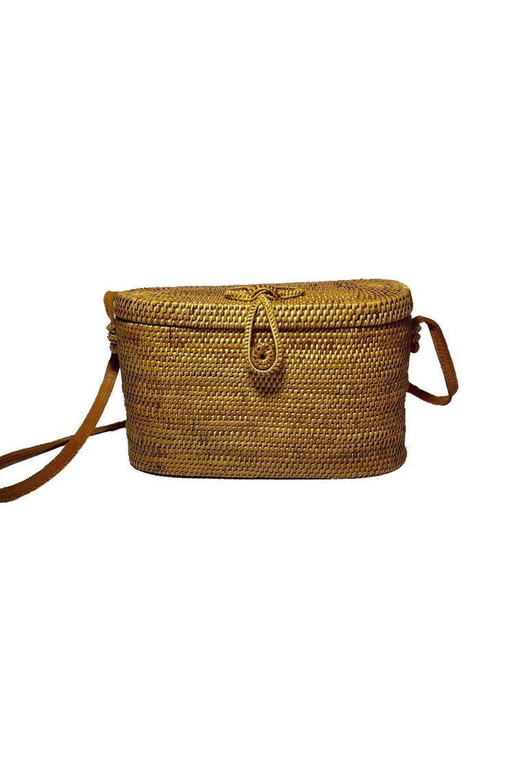 Woven Basket Rattan Bag