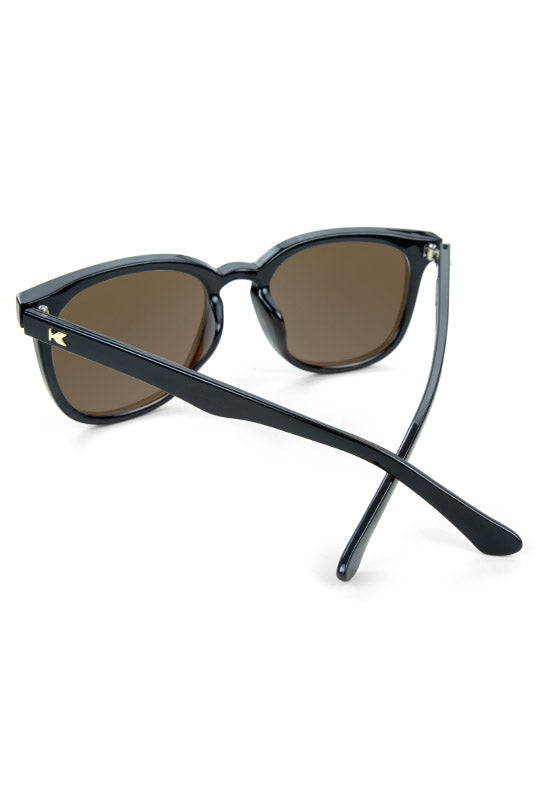 Knockaround Sunglasses - Mai Tais - Glossy Black Tortoiseshell Fade /Amber