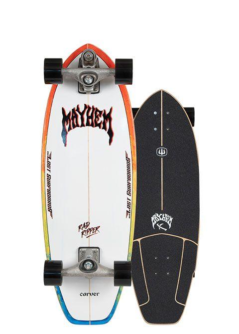 31" Lost Rad Ripper Surfskate - C7 Raw