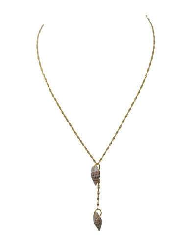 Layered Cerithium Shell Necklace