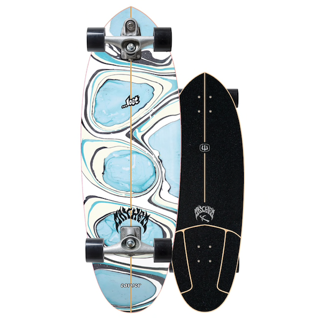 32" ...Lost Carver Quiver Killer Surfskate - C7 Raw Complete