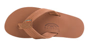 Men's Single Layer Classic Leather with Arch Support - Tan