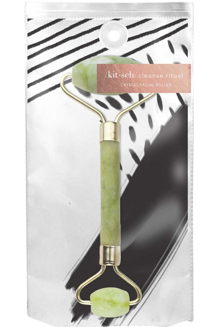 Crystal Facial Roller - Jade