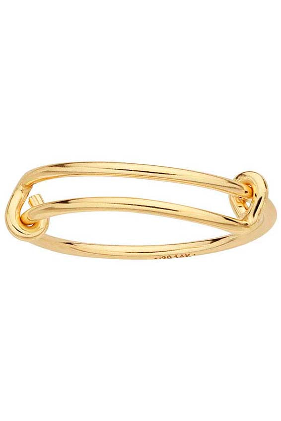 Gypsy Life Expandable Stacking Ring - Yellow Gold-Filled - 1mm