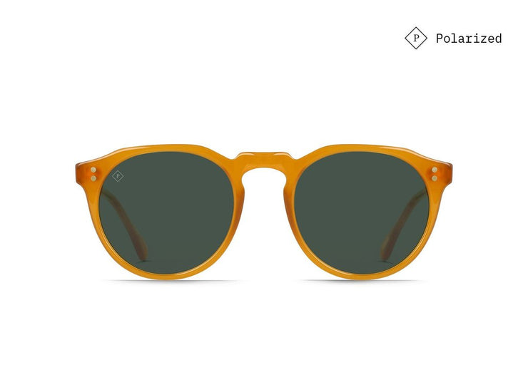 Remmy - Honey/Green Polarized - Size 52