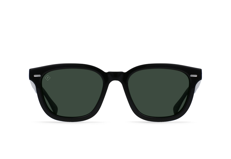 Myles - Crystal Black / Green Polarized