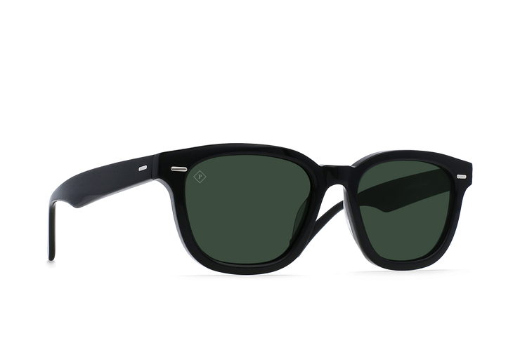 Myles - Crystal Black / Green Polarized