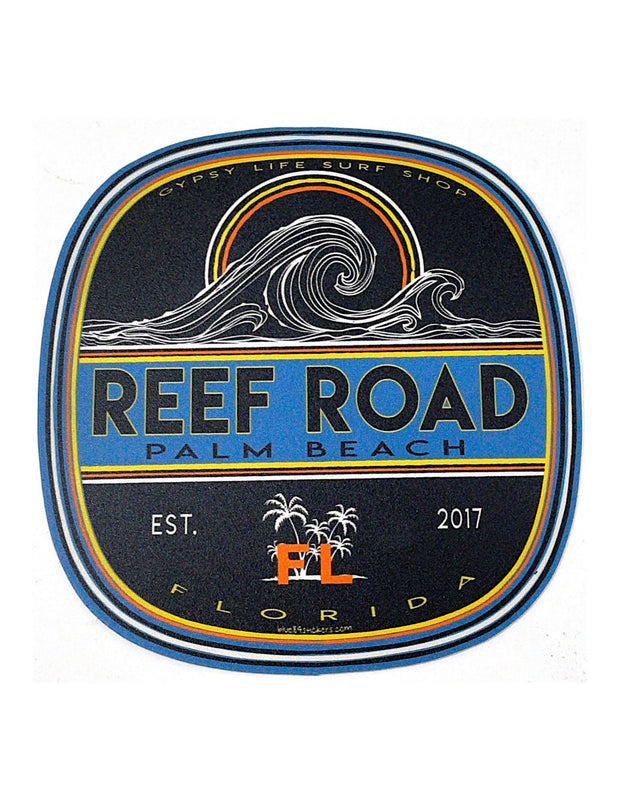 Gypsy Life Surf Shop Sticker - Road Home Wave