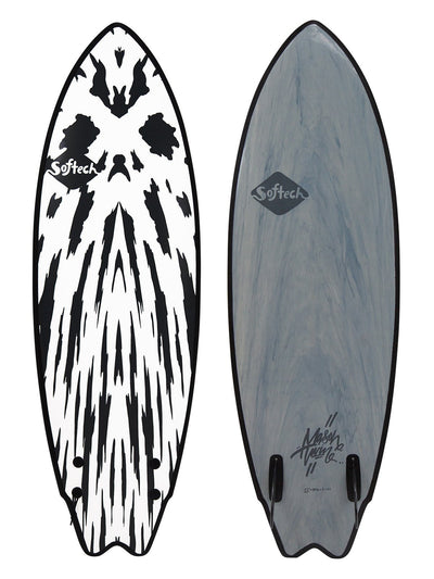 5'6 Mason Twin - FCS II - Gunmetal Black