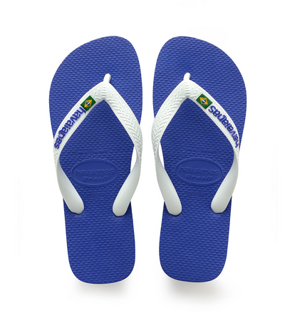 Brazil Flip Flops - Marine Blue