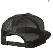 VA ATW Print Trucker Hat - Black