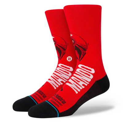 Mando West Sock - Red
