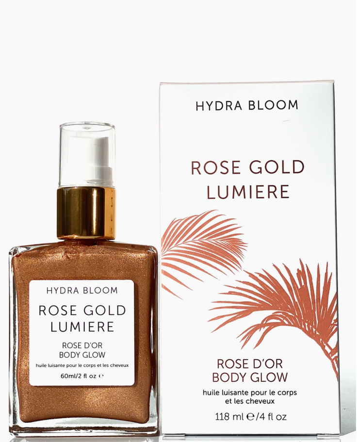 Hydra Bloom Rose Gold Body Glow