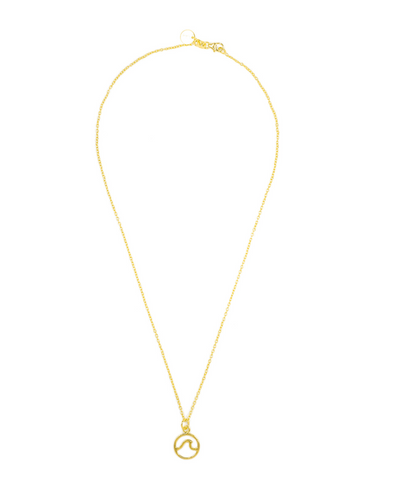 Wave Necklace - Gold