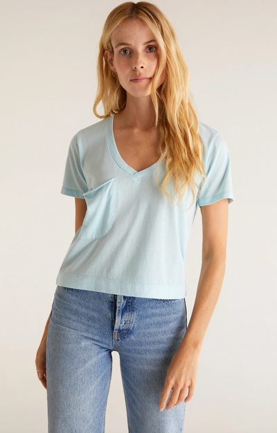 The Classic Skimmer Tee - Iced Turquoise