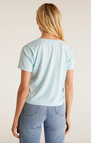 The Classic Skimmer Tee - Iced Turquoise