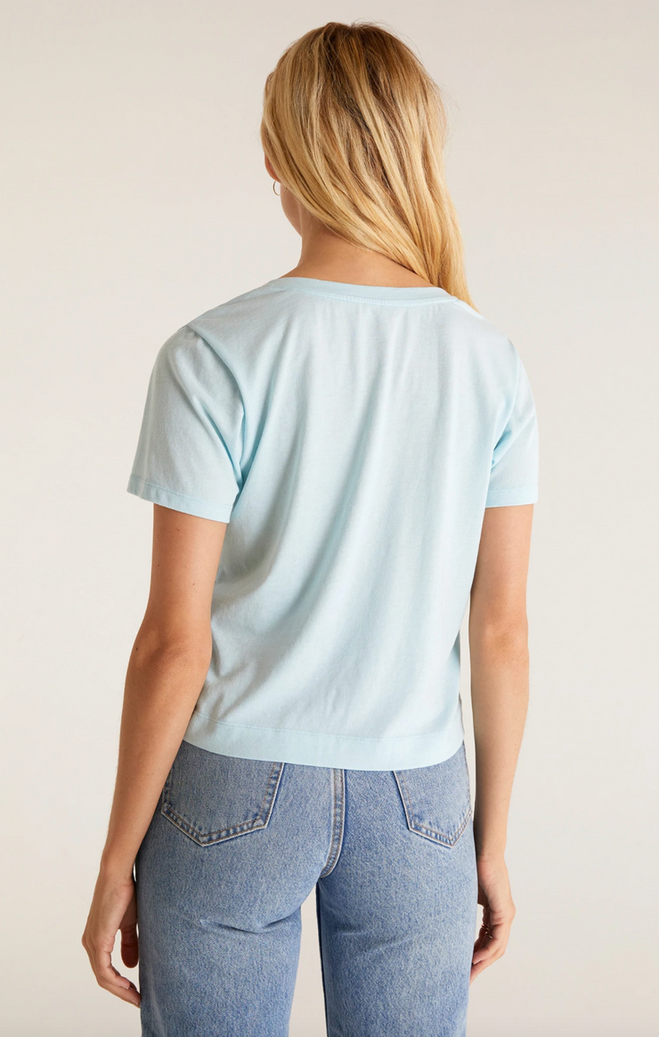 The Classic Skimmer Tee - Iced Turquoise