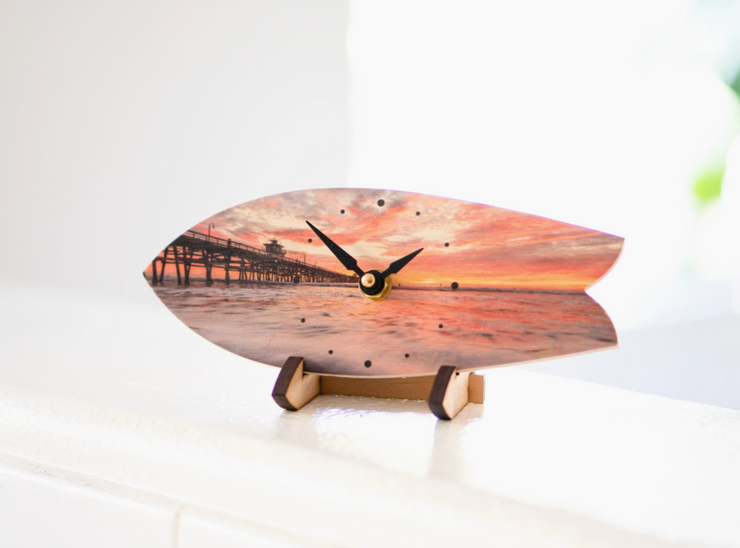 Candy Sunset Wall Clock