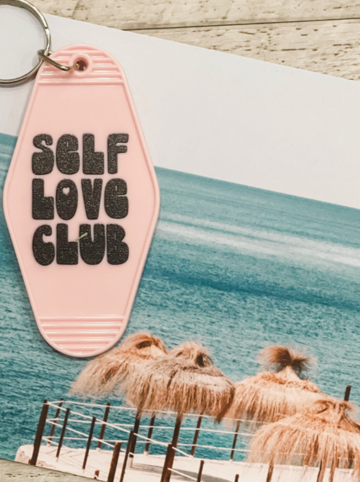 Hotel Motel Keychains - Self Love Club