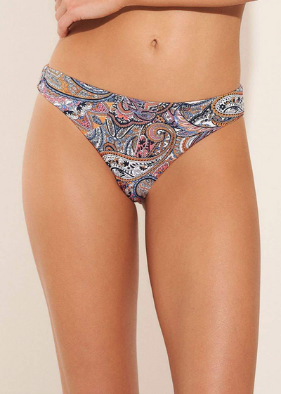 Persian Rug Sublimity Classic Bikini Bottom - Blue