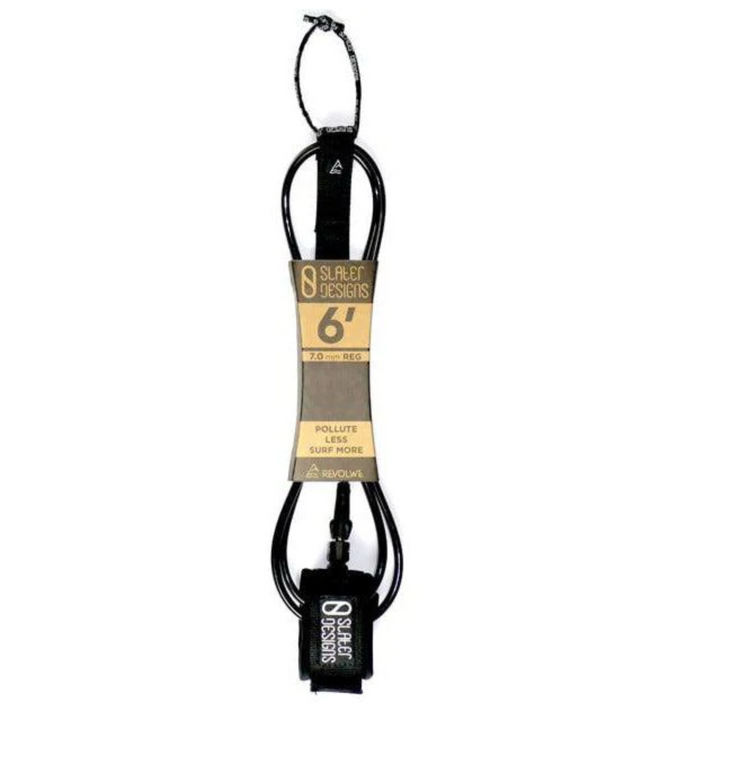 6'0 Slater Regular Leash - Black / Black