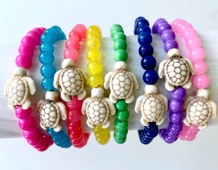 Limited Edition Happy Summer Sea Turtle Charm Bracelets - Assorted
