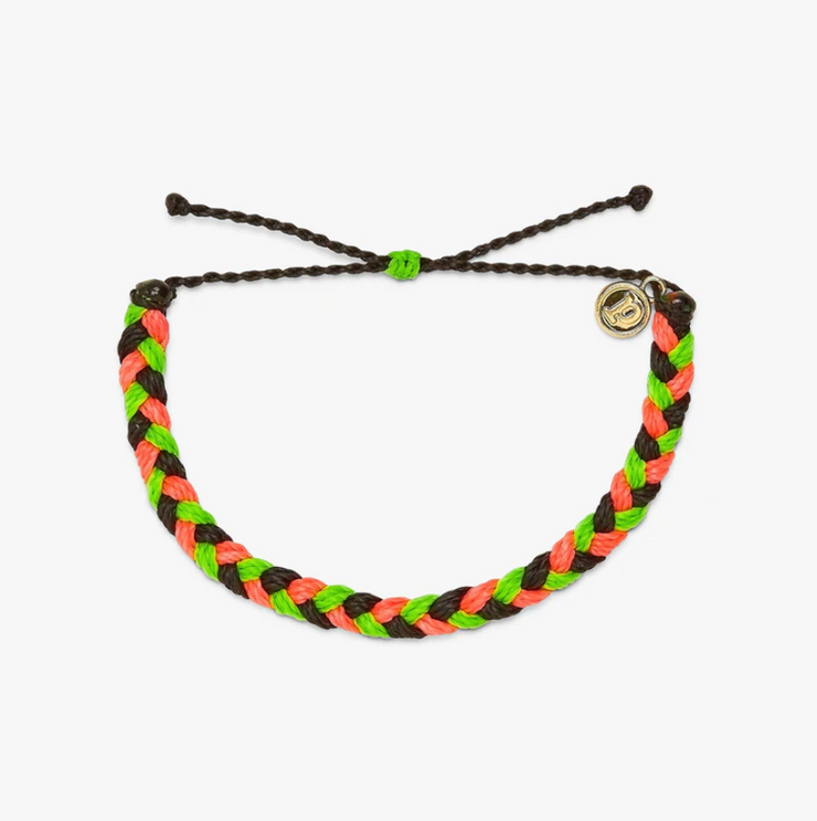 Multi Braided Bracelet - Watermellon