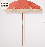 Luxe Beach Umbrella - Terracotta