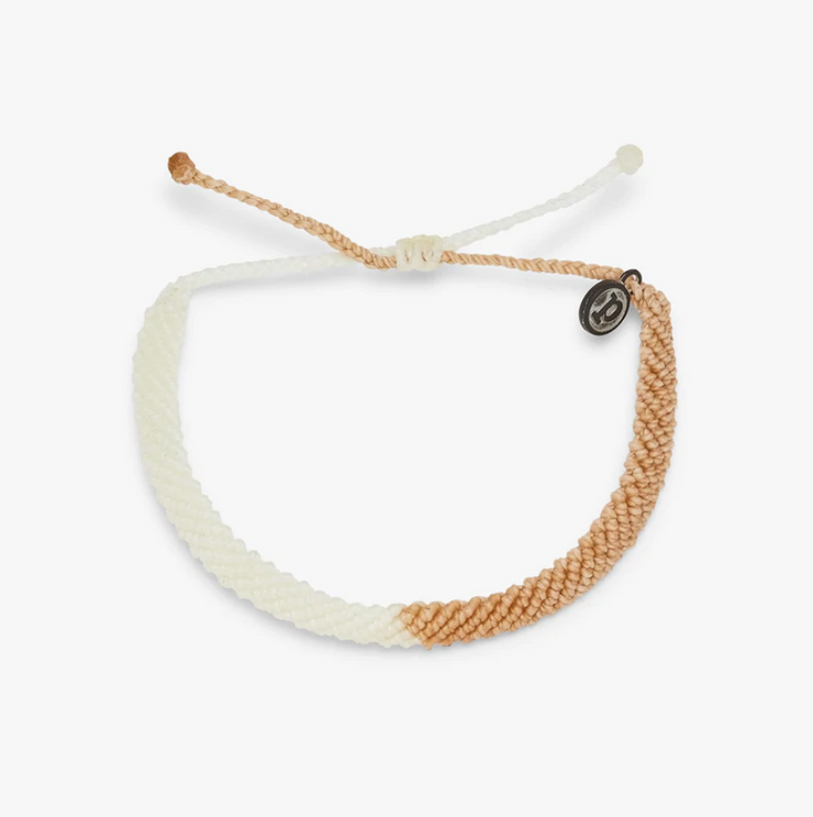 Half Flat Woven Bracelet - Neutral