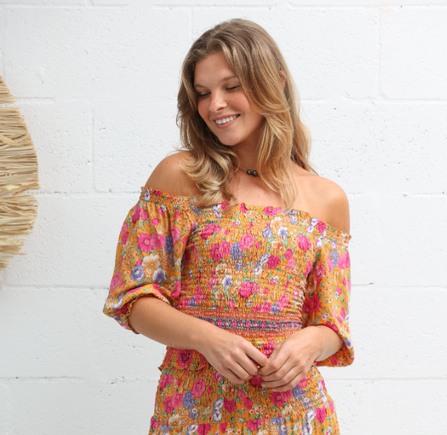 Jules Top in Citrus