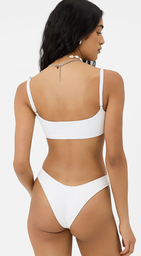 Katarina Waffle Cheeky Bikini Bottom