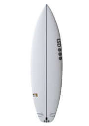 Chubby Chedda Squash Tail OS Clear - 5'7 26.5L
