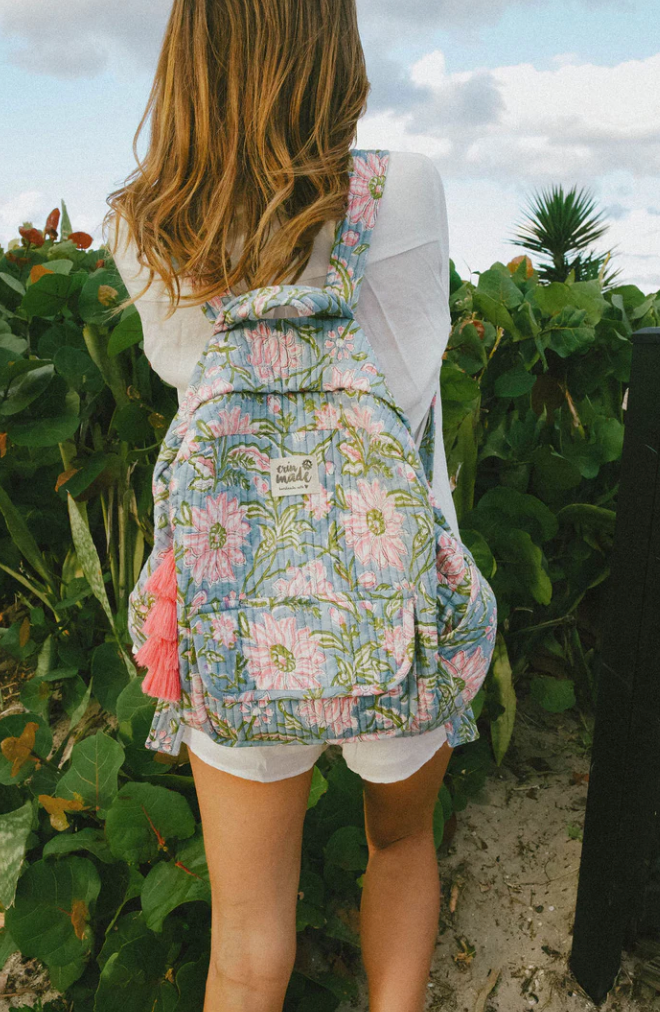 Emma Quilted Backpack – Gypsy Life Surf Shop