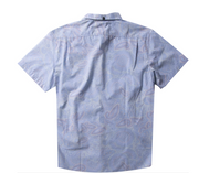 Hazy Paisley Eco Short Sleeve Shirt - Heritage Blue