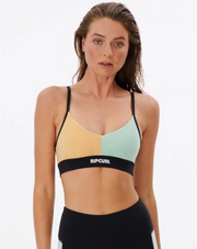 Mirage Run Swim Surf Crop - Mint