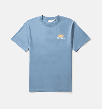 Awake SS T-Shirt - Mineral Blue