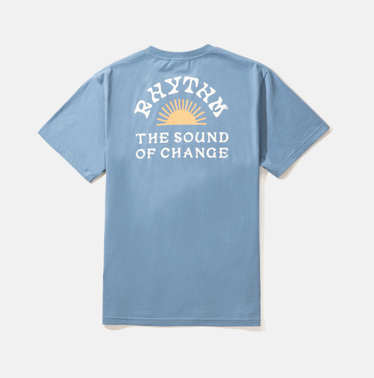 Awake SS T-Shirt - Mineral Blue