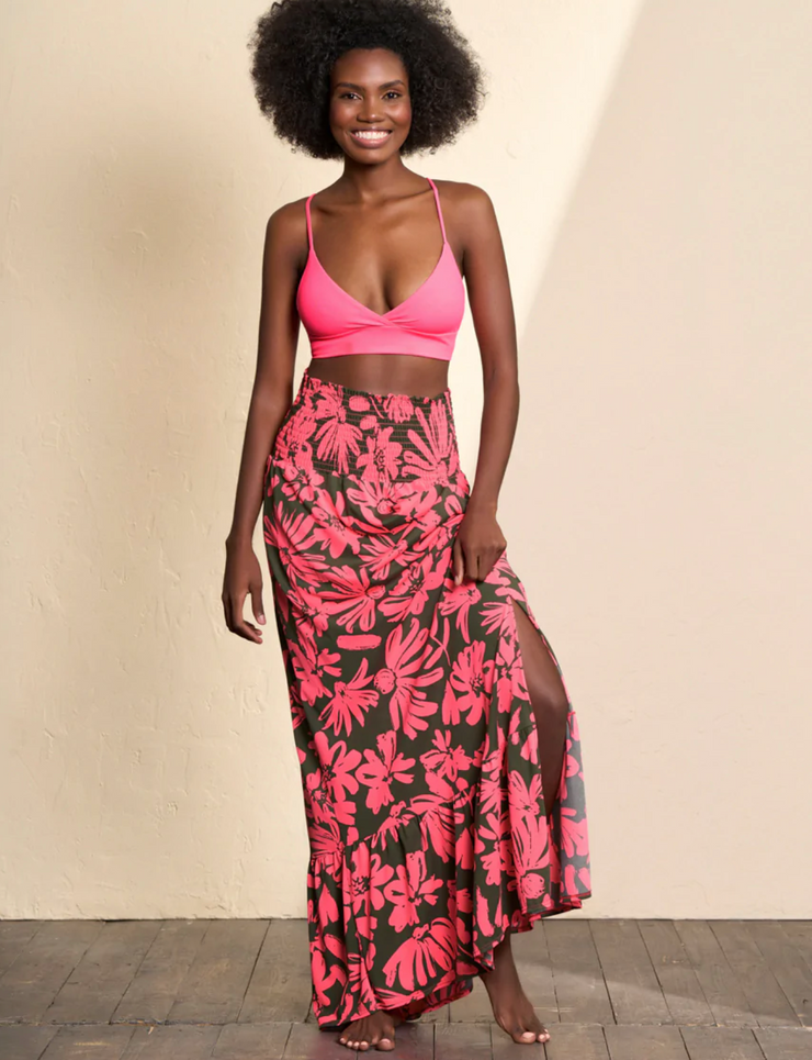 Petunia Aubrey Long Skirt - Orange