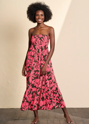 Petunia Aubrey Long Skirt - Orange
