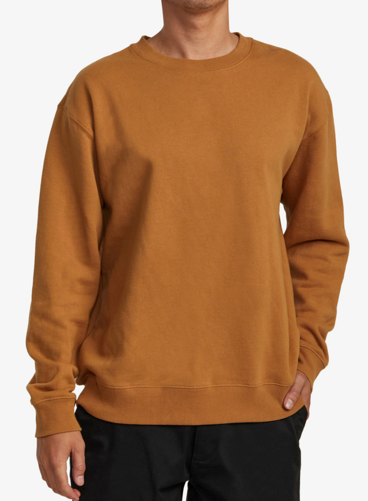 Day Shift Crewneck Sweatshirt - Camel