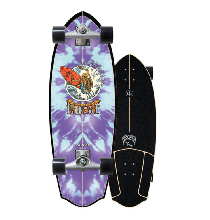 30" Lost Carver Rocket Redux Surfskate - CX Complete